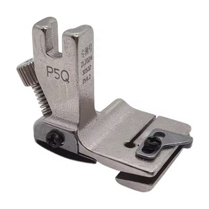 P5Q工業用ミシンプレッサー足キット-シングルニードル用全スチールプリーティング & レースフット (新デザイン) - Product Image 1