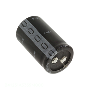 ตัวเก็บประจุแบบ Through Hole รุ่น CAP ALUM 33000UF 20% 25V SNAP TH 33000 uF จากผู้ผลิตช่องทาง B41231A5339M000 - Product Image 1