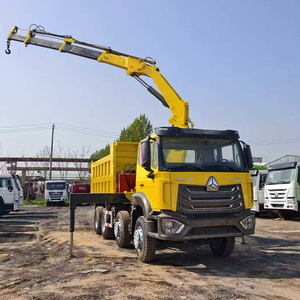 Meilleur prix pour camion <span class=keywords><strong>benne</strong></span> basculante <span class=keywords><strong>d</strong></span>'<span class=keywords><strong>occasion</strong></span> HOWO 8*4 / camion <span class=keywords><strong>benne</strong></span> basculante Sinotruck avec <span class=keywords><strong>grue</strong></span> à vendre - Product Image 3