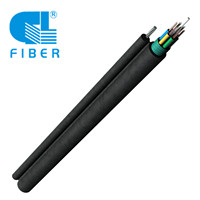 Armour Fig 8 Cable 144 Core Autoportante Cable de fibra óptica aérea Proyecto de Internet Ftth