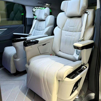 Asientos Premium Personalizados para Furgonetas Eléctricas de Negocios, MPV, Cuero Nappa Suave, Cómodos, con Ventilación, Calefacción y Masaje, Accesorios Interiores