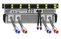 4U8M-TURIN2/DLC SYN MI325X MI355X 4U 랙마운트 서버 베어본 (AMD EPYC 듀얼 소켓 SP5 LGA6096 DB15 VGA 2xRJ45, 아스록용)