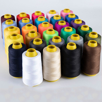 Fils à coudre très demandés pour machine à coudre, haute qualité, 402, 100% polyester, fil à âme en polyester pour la confection de vêtements et de sacs