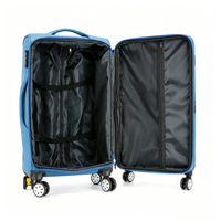 Ensemble de bagages en tissu Oxford de très grande capacité, valises souples extensibles à roulettes de 20/24/28/32 pouces