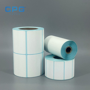 Étiquette adhésive thermique de qualité supérieure, forte adhérence, 4x6 pouces, 120 g/m², 100x150 mm, pour centre d'expédition e-commerce - Product Image 1