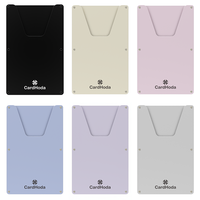Portefeuille en aluminium avec protection RFID, poche avant, portefeuille pop-up, porte-cartes, pince à billets, portefeuille fin, anti-vol