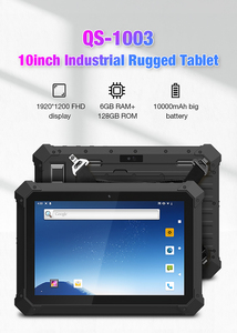 QUNSUO-1003 10.1 Inch Công Nghiệp Cầm Tay Máy Tính Bảng Đa Chức Năng 6GB Với Đầu Đọc Dấu Vân Tay Thiết Kế Gồ Ghề MTK Bộ Vi Xử Lý - Product Image 2