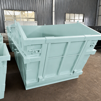 Bacs à déchets empilables, norme australienne, construction en acier robuste, bacs de traitement des déchets, fabrication directe, tailles personnalisées disponibles