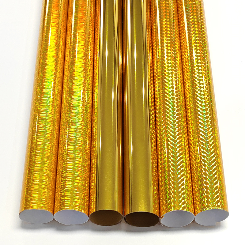 Poster Material Vinilo Adhesivo Printable Vinyl Film Gloss Chrome Mirror Gold Permanent Silver Adhesive Self Roll