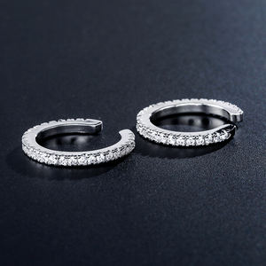 RAKOL EP2381 CC Cubic Zirconia Earrings Real Gold Plated Hypoallergenic Stud Earrings Jewelry - Product Image 3