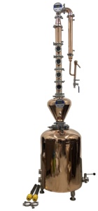 Bomba de motor para destilador de columna de cobre, para destilación de moonshine, construcción de acero inoxidable y cobre rojo, potencia ajustable 220V/380V - Product Image 6