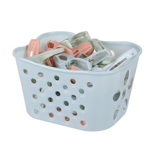 Pinza de plástico para <span class=keywords><strong>ropa</strong></span> de lavandería portátil personalizada, 30 Uds., para secar <span class=keywords><strong>pinzas</strong></span> de viaje de alta resistencia, <span class=keywords><strong>pinzas</strong></span> colgantes para <span class=keywords><strong>ropa</strong></span> con <span class=keywords><strong>cesta</strong></span> - Product Image 5