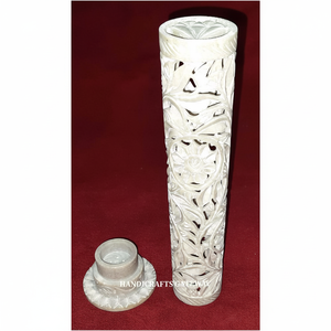 Torre de palo de incienso de esteatita hecha a mano Natural Festival de Navidad Acabado fino dotado Hecho EN LA India La mejor calidad de exportación - Product Image 1