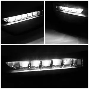 Luces antiniebla LED para parachoques delantero con cableado L + <span class=keywords><strong>R</strong></span> para Honda Accord 2016 2017 - Product Image 4