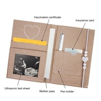 Organisateur de broderie personnalisé en feutre, pour bébé femme enceinte, support de couverture pour mère de maternité, passe-temps