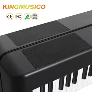 KINGMUSICO <span class=keywords><strong>Piano</strong></span> à clavier électronique pliable à 88 touches, de bonne qualité, facile à déplacer <span class=keywords><strong>Piano</strong></span> <span class=keywords><strong>Piano</strong></span> électrique portable - Product Image 4