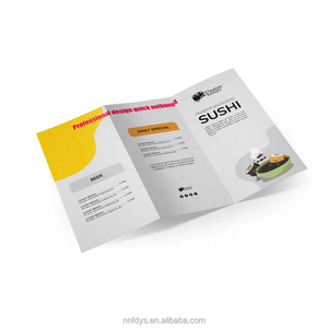 In theo yêu cầu Thẻ cuốn sách dịch vụ DTG dịch vụ PDF thẻ Polymer mực A5 danh mục in flexography - Product Image 2