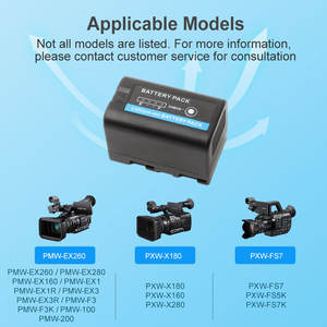 Pour batterie BP-U30 <span class=keywords><strong>Sony</strong></span> 2600mAh avec indicateurs d'alimentation LED compatibles avec les caméras <span class=keywords><strong>XDCAM</strong></span> EX PMW 100/150/160/200 EX1/EX3 14.8V Vol - Product Image 4