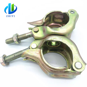 Standard britannique 90 degrés Bs1139 pince A pour échafaudage tous types de colliers de serrage bon marché pivotant 2 ''(50,8mm) demi-coupleur - Product Image 6