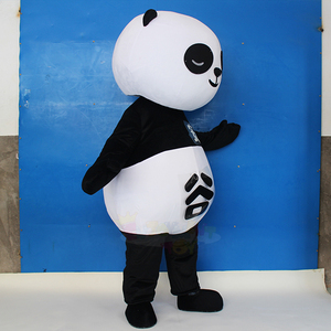 Nuevo Disfraz de Mascota Panda con Caracteres Chinos y Logotipo Personalizado 2025, Traje de Animal de Peluche Premium Transpirable para Festivales y Eventos Comunitarios - Product Image 4