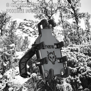 Support de téléphone pour vélo en ABS à 8 griffes, universel, réglable, pour moto, vélo, clip manuel, support de téléphone <span class=keywords><strong>portable</strong></span>, clip GPS - Product Image 2