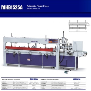 Presse à jointurer hydraulique automatique FUMA MHB1525A à haute efficacité et économie d'effort pour le travail du bois, 9,15 kW - Product Image 3