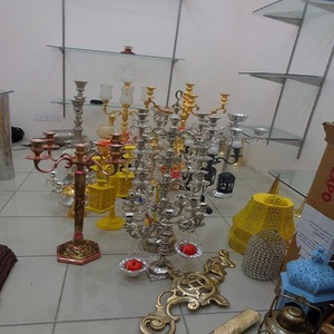Bougeoirs en métal, 1 pièce, support de Table pour fête de mariage, décoration d'hôtel, maison - Product Image 3