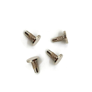 <span class=keywords><strong>Rivets</strong></span> <span class=keywords><strong>à</strong></span> tête de bille et <span class=keywords><strong>à</strong></span> clou moleté en acier inoxydable haute adhérence, fabriqués sur mesure pour la <span class=keywords><strong>maroquinerie</strong></span>, les bagages et l'assemblage industriel - Product Image 5