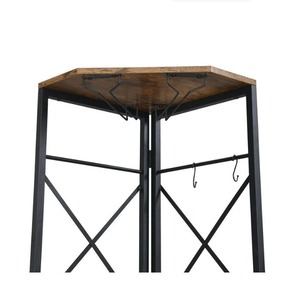 Mueble para vinos, mueble esquinero, mueble de almacenamiento, mueble alto para sala de estar, mueble para preparación de alimentos, mueble para té doméstico - Product Image 3