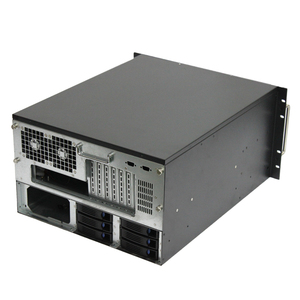 Châssis de serveur 6U Boîtier de serveur Boîtier de montage en rack Boîtier d'ordinateur en métal avec 6 baies et ventilateurs préinstallés - Product Image 4