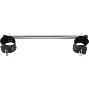 Manette in Pelle con Barra Divaricatrice in Acciaio, Giocattoli BDSM per Coppie, Accessori Fetish per Adulti - Product Image 5