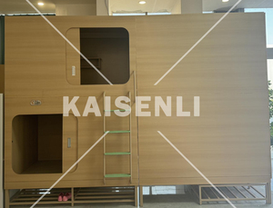 Nueva Tendencia: Cama Cápsula Vertical con Puerta Corredera, Insonorizada, Combinable a Medida, Juego de Muebles para Apartamento - Product Image 4