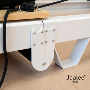 Equipo de reformador de aluminio plegable de cama con núcleo de Pilates portátil de alta calidad para uso en estudio hecho con material de aluminio y PU - Product Image 5