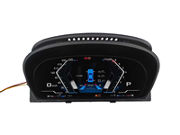Écran LCD numérique de tableau de bord de 12,3 pouces, compteur de vitesse, panneau de tableau de bord, conserve le HUD d'origine pour BMW Série 3 F30 F31 F34 F35 2012-2019