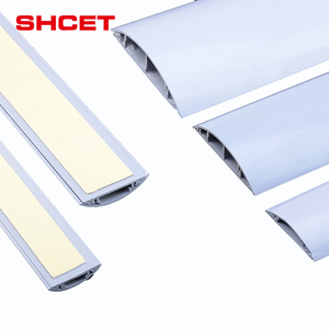 Gaine de câbles en PVC pour montage facile, cache-câbles <span class=keywords><strong>mural</strong></span> en plastique, gaine de câbles en PVC pour sol, gaine de câbles en PVC pour arc, gaine de câbles en PVC pour plancher - Product Image 2