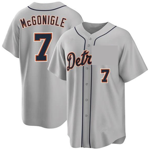 Jersey Baseball Pria Grosir 7 McGonigle 29 Tarik Skubal 31 Greene 35 Verlander Baju Baseball Amerika Jahitan Modis - Product Image 3