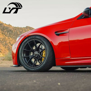Jantes en alliage forgé monobloc T6061 noir mat PCD 5X112 5X114.3 5X130 5X120 pour modification de voitures sport BMW Série M - Product Image 2