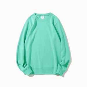 Sweat-shirt unisexe en coton molletonné français de haute qualité 300 GSM, coupe ample, col rond, personnalisable pour homme - Product Image 3