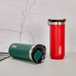 Tasse de voyage <span class=keywords><strong>portable</strong></span> avec logo personnalisé 12 OZ petit gobelet à café pour le voyage gobelet à café en acier inoxydable avec couvercle - Product Image 6