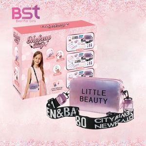 Hot Sale Little Girls Nail Toy Makeup Kit Toys Pretend Cosmetics Set <strong>Dressing</strong> <strong>up</strong> Bag Game for Girls <strong>Toddlers</strong> - Product Image 3