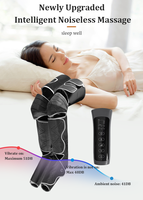 Nouvel appareil de compression d'air pour les jambes, bottes séquentielles pour les mollets et les cuisses, appareil de massage pour la circulation et la relaxation