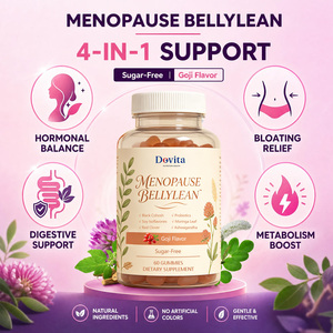 Servicio integral OEM ODM: Gomitas para la menopausia para mujeres, veganas, sin OMG, alivio de los brotes de calor, apoyo para la claridad mental, 60 gomitas. - Product Image 3