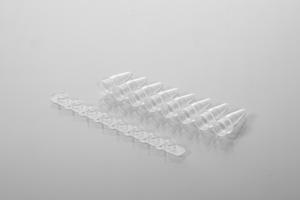 Plastic Medisch Laboratorium Gebruiken Microplaat Transparant 0.1Ml 0.2Ml 0.5Ml 8 Strip Pcr-Buizen Met Deksel - Product Image 3