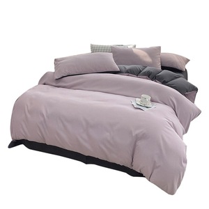 <span class=keywords><strong>Couette</strong></span> <span class=keywords><strong>de</strong></span> maison literie 3 pièces ensemble <span class=keywords><strong>de</strong></span> <span class=keywords><strong>housse</strong></span> <span class=keywords><strong>de</strong></span> <span class=keywords><strong>couette</strong></span> 100% microfibre ponçage AB côté différent design <span class=keywords><strong>220x240</strong></span> 135x200 décor Textiles - Product Image 5