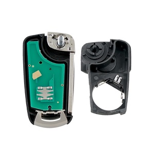 Guscio di ricambio per <span class=keywords><strong>chiave</strong></span> a scatto Heart Horse 433Mhz con chip 7941, 2 pulsanti, in ABS nero, per Vauxhall Corsa Opel Astra H Zafira B - Product Image 4
