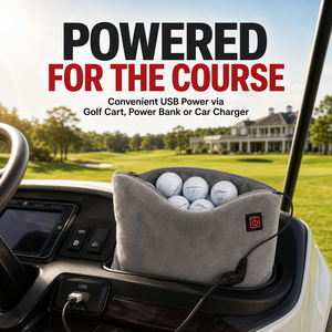 Bolsa Térmica USB para Pelotas de Golf para Juegos en Clima Frío con Capacidad para 6-9 Pelotas, Control de un Botón y Opciones de Alimentación Portátiles - Product Image 6