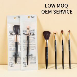 LMLTOP Outils de maquillage en gros Brosse à visage Brosse plate Manche en plastique Brosse à <span class=keywords><strong>blush</strong></span> à biseau unique Brosse à surligneur SY1067 - Product Image 5