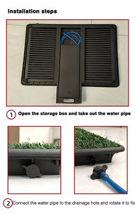 थोक लॉन पालतू प्रशिक्षण शौचालय कुत्ते पोटी ट्रे - Product Image 3