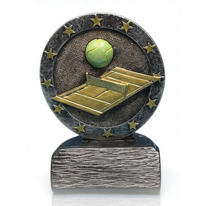 Trofeo de Tenis de Resina Personalizado de Fábrica, Moderno, Duradero, Tallado a Mano, Premio Deportivo de Honor al Deporte Deportivo - Product Image 3