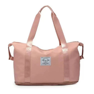 Bolsa de Viaje Corta Unisex, Ligera, Impermeable, con Cierre de Cremallera, Plegable, Doble, para Deportes, Hospital, Organizador de Viaje - Product Image 6